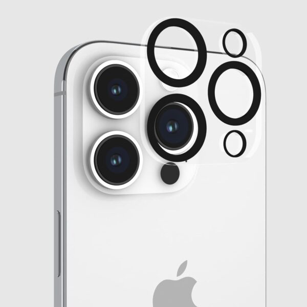 Case-Mate Rear Camera Lens Glass Protector for Apple iPhone 15 Pro / iPhone 15 Pro Max - Clear